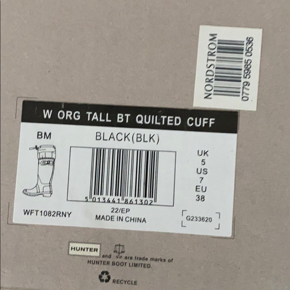 Hunter cuff rain boots - Picture 5 of 8